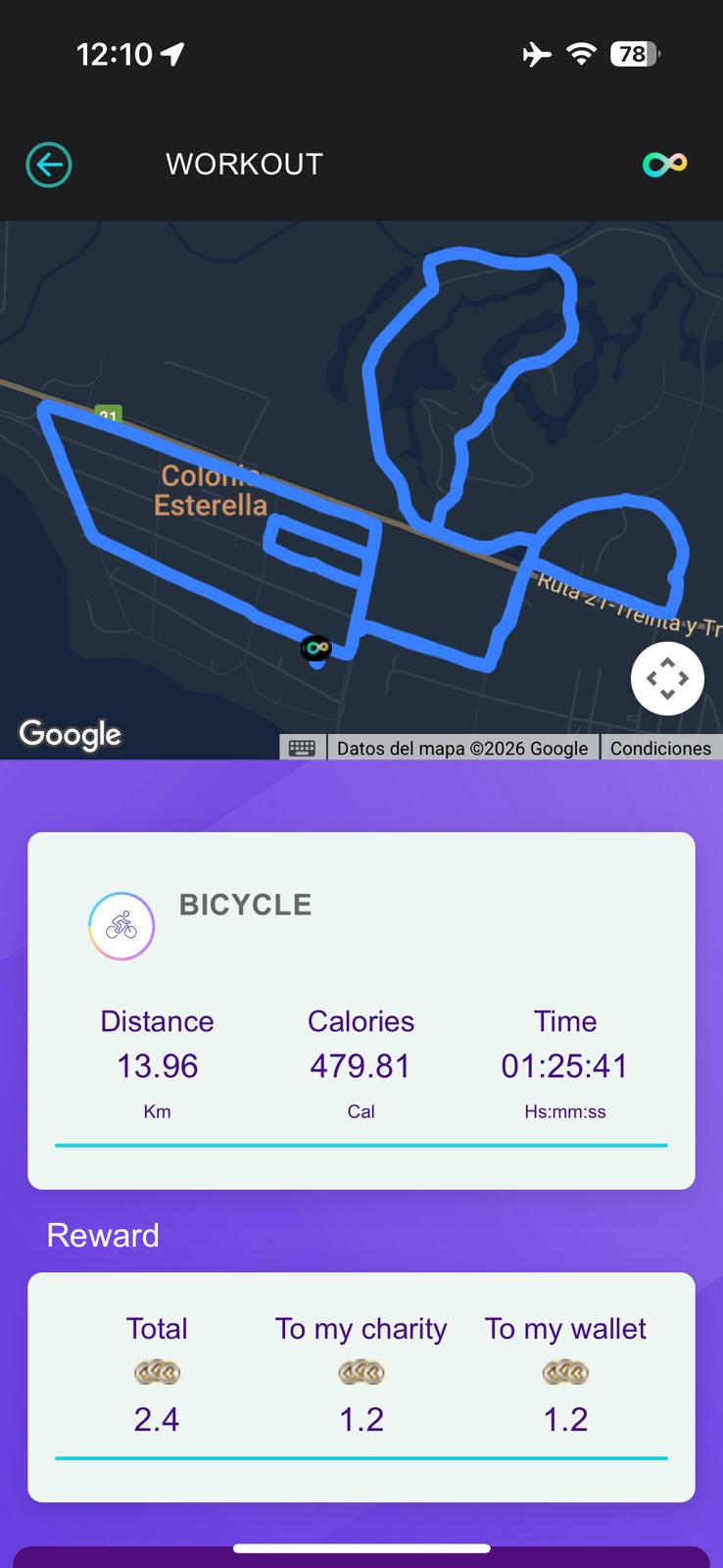 WeMoove App screenshot